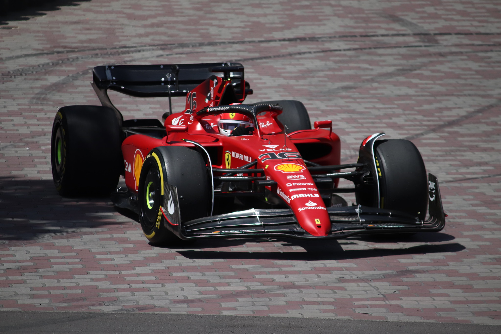 f1 monaco ferrari on yacht